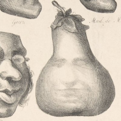 Masques de 1831 (journal La Caricature) - Honoré Daumier