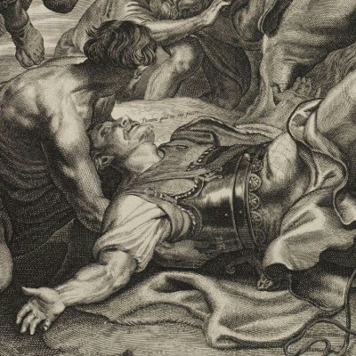 La conversion de saint Paul - Bolswert d’après Rubens