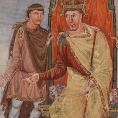 Dédicace du manuscrit à Charles le Chauve (Bible de Vivien, F423r°)