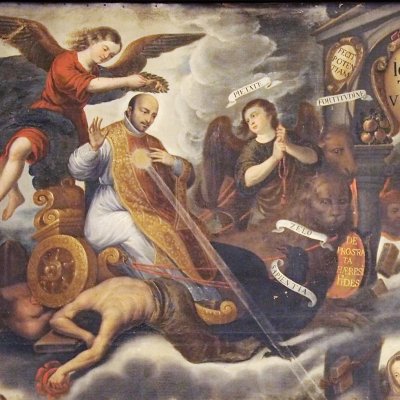 Apothéose de saint Ignace - Diego Díez Ferreras