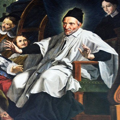 Saint Vincent de Paul prêchant aux galériens - d’après Restout