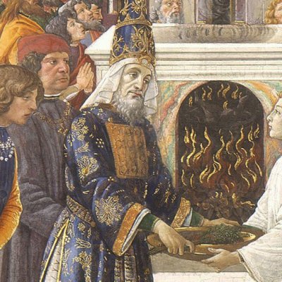 Les tentations du Christ - Botticelli