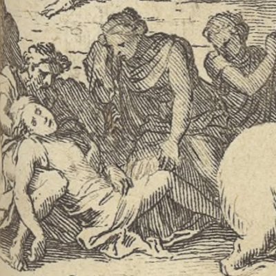 Phèdre and Hippolyte (Works by Racine, 1676) - Le Brun