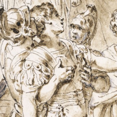 Alexandre le Grand (Dessins pour le théâtre de Racine, 1768) - Gravelot