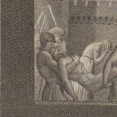 Phèdre, acte V (Œuvres de Racine, 1801) - Massard d’après Gérard