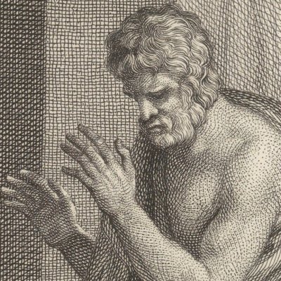 Iphigénie, acte III (Œuvres de Racine, 1801) - Fischer d’après Gérard