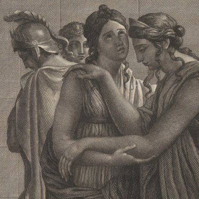 Bérénice, acte III (Œuvres de Racine, 1801) - Massard d’après Serangeli