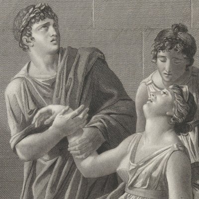 Bérénice, acte V (Œuvres de Racine, 1801) - Massard d’après Serangeli