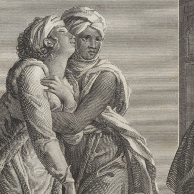 Bajazet, acte IV (Œuvres de Racine, 1801) - Massard d’après Gérard