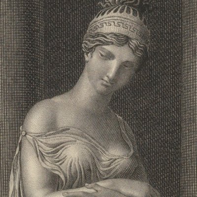 Andromaque, acte II (Œuvres de Racine, 1801) - Massard d’après Girodet