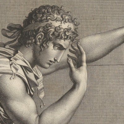 Andromaque, acte III (Œuvres de Racine, 1801) - Marais d’après Girodet