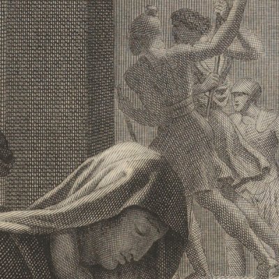 Athalie, acte I (Œuvres de Racine, 1801) - Massard d’après Chaudet