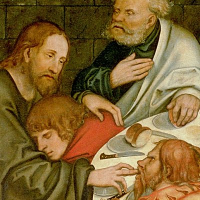 La Cène (église de Wittenberg) - Lucas Cranach l’Ancien