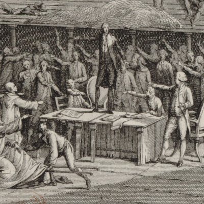 Le serment du Jeu de Paume le 20 juin 1789 - Jean-Louis Prieur