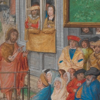 Scènes de la vie de saint Jean Baptiste - Maître de Jacques IV d’Écosse