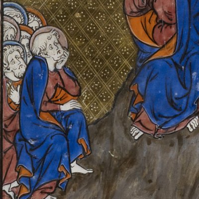 Le sermon sur la montagne (La Somme le Roi) - Maître de Papeleu