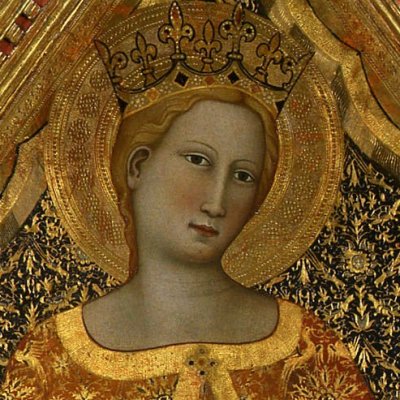 Sainte Catherine avec huit scènes de sa vie - Giovanni del Biondo