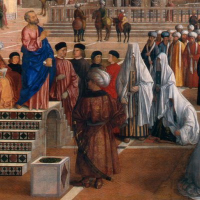 Prédication de saint Marc à Alexandrie (Scuola Grande di San Marco) - Bellini