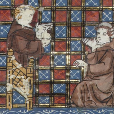 Saint Moïse abbé (Ms Fr 185, fol. 271v) - Jeanne de Montbaston
