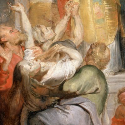 Les miracles de saint Ignace de Loyola (esquisse de Londres) - Rubens