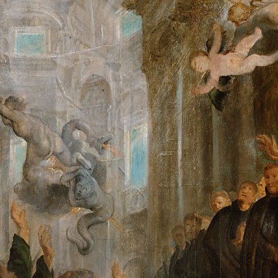 Les miracles de saint Ignace de Loyola (esquisse de Vienne) - Rubens