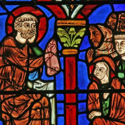 Prédication de saint Chéron (Cathédrale de Chartres)