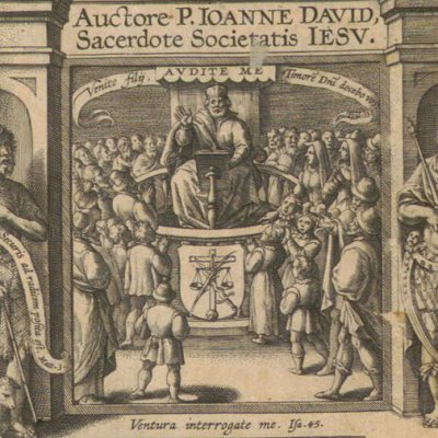 L’enseignement des vérités chrétiennes (Veridicus Christianus 1601, frontispice)