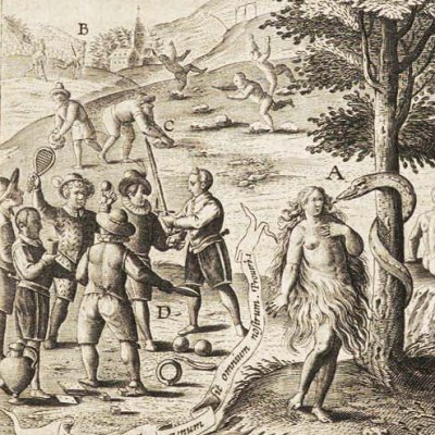 Les trois voies de la tentation (Veridicus Christianus, 1601, n°5)