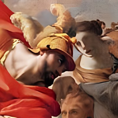 Le dévouement de Marcus Curtius - Eustache Le Sueur (?)
