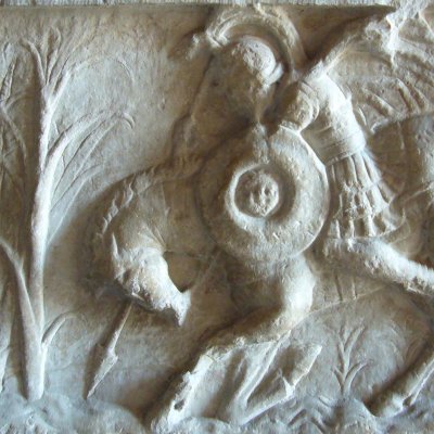 The dedication of Marcus Curtius (Lacus Curtius balustrade)