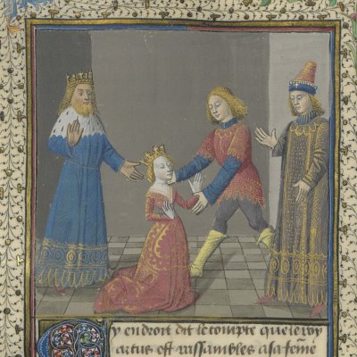 Prière de la reine pour Lancelot (Lancelot du lac, Ms Fr 114)