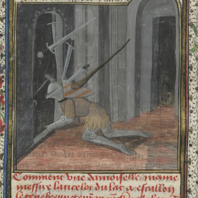 Sortilèges du château d’Escalon le ténébreux (Lancelot du lac, Ms Fr 114)