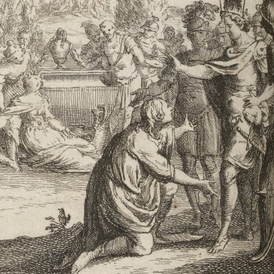Bellaris intercède pour Arimant (L’Astrée, 1733, III, 8) - Guélard