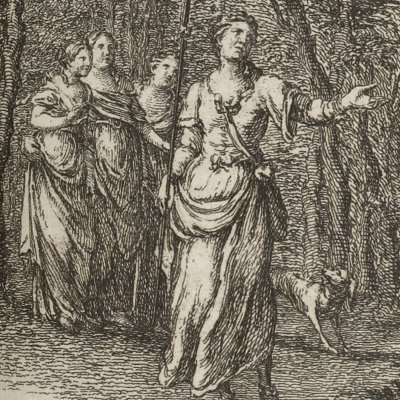 Alexis face aux vers feints pour Amynthe (L’Astrée, 1733, III, 10) - Guélard