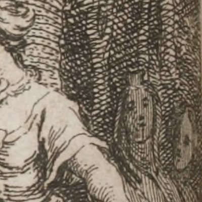 Silvandre baise le bracelet de Phillis (L’Astrée, 1733, IV, 6) - Guélard