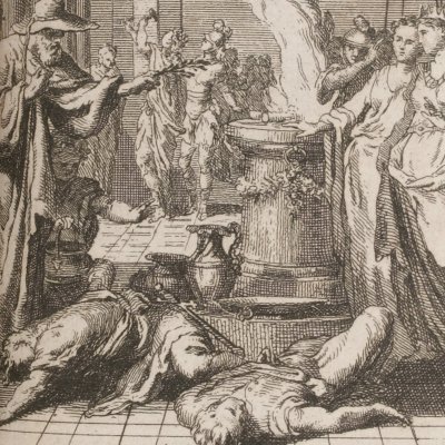 Adraste et Rosiléon exorcisés (L’Astrée, 1733, IV, 11) - Guélard