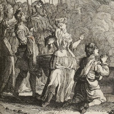 L’ordre d’immoler Silvandre (L’Astrée, 1733, V, 11) - Rigaud