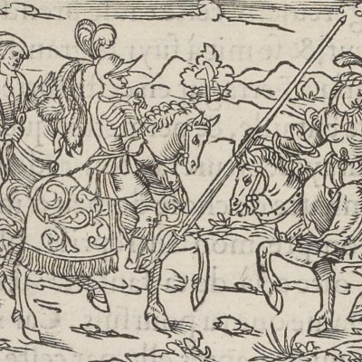Fleur d’Epine s’interpose entre Roland & Ferragus (Roland l’amoureux, ch4, 1549)