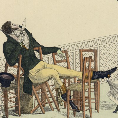 L’égoïsme personnifié (Modes & Usages de Paris, n°73, 1827)