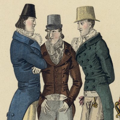 Costumes anglais (Modes & Usages de Paris, n°68, 1827)
