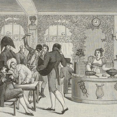 Le café Du Bosquet sous le Directoire (Directoire, Consulat et Empire)