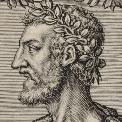 Frontispice des Œuvres de Pierre de Ronsard, Paris, N. Buon, 1623 - L. Gaultier