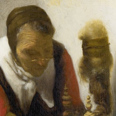 La Fileuse - Nicolaes Maes