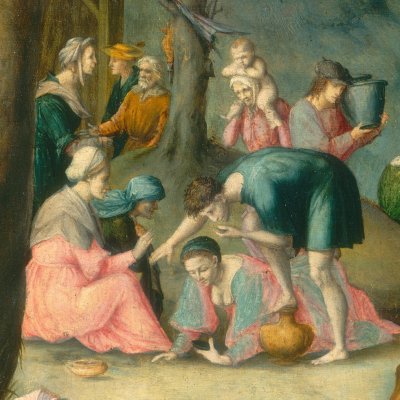 La récolte de la manne - Bacchiacca