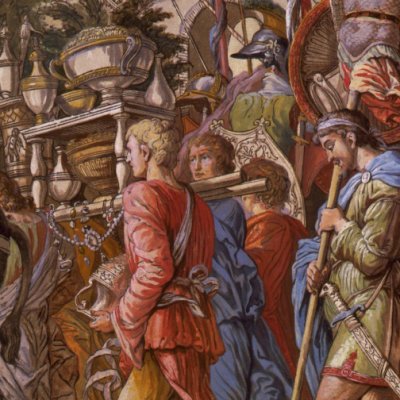 Planche 6 (Triumphus Caesaris) - Andreani > Mantegna