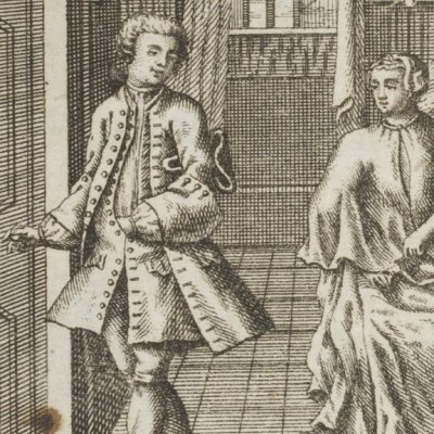 Jacob et Mlle Habert (Le Paysan parvenu, t1, trad allde, 1753)
