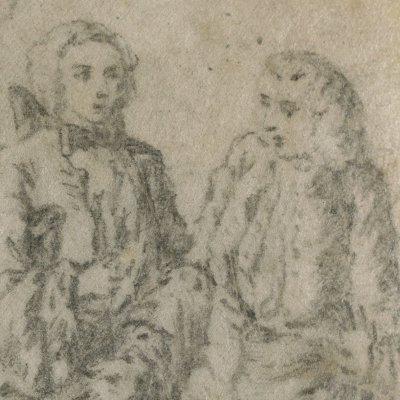 Les quiproquos (La Fontaine, Contes, dessins prép. de Cochin)