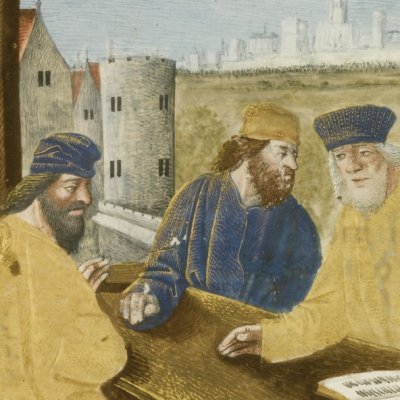 Scævola, Lælius et Fannius dialoguant (Cicéron, De amicitia)