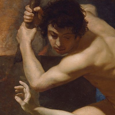 Caïn tue Abel - Bartolomeo Manfredi