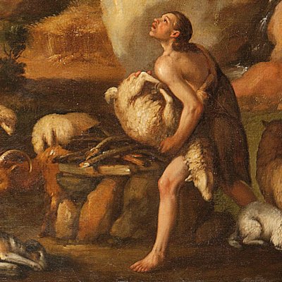 Abel's sacrifice - Mateo Orozco